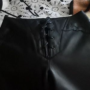 Leather pants
